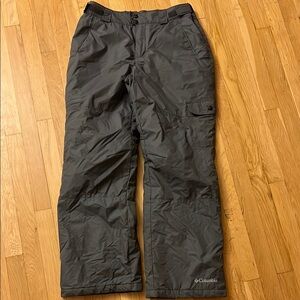 Columbia Gray Cargo Pants for Winter Sports